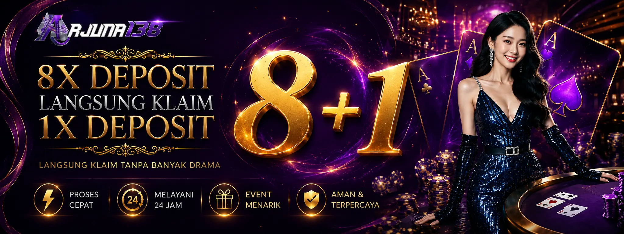Bonus Deposit 8x1